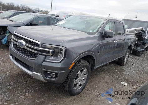 2024 Ford Ranger Xlt из США, поврежденный, VIN 1FTER4HH1RLE66836